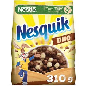 تصویر کورن فلکس نسکوئیک نستله حاوی ویتامین، آهن و کلسیم 310 گرم Nestle Nesquik cornflakes vitamins, iron and calcium 310g