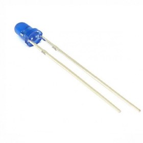 تصویر LED آبی 3mm بسته 10 تایی 