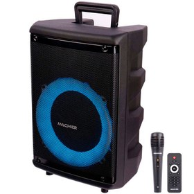 تصویر اسپیکر بلوتوثی قابل حمل مچر مدل MR-800 MACHER Portable Speaker MACHER MR-800