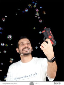 تصویر تفنگ حباب ساز شارژی Rechargeable bubble gun 