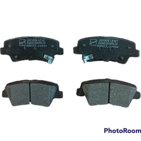 تصویر لنت ترمز عقب النترا جدید کد 24934 جهان لنت brake pads for cars