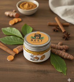 تصویر خمیر زردچوبه تازه 