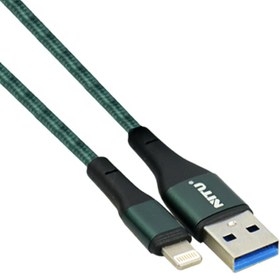 تصویر کابل کوتاه آیفونی فست شارژ Nitu NC34 2.4A 30cm Nitu NC34 2.4A 30cm Lightning Cable