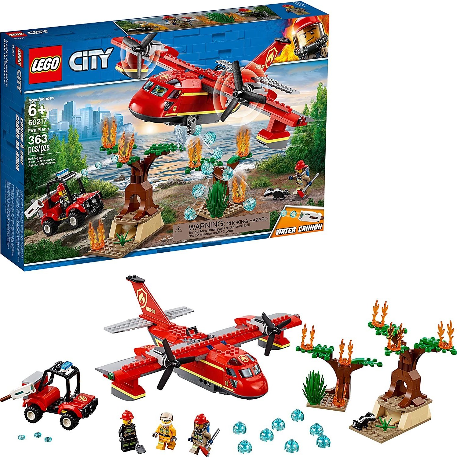 Lego city fire 2024 plane 60217 building kit