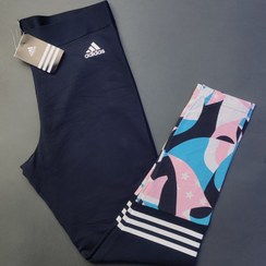 تصویر لگ زنانه سورمه ای adidas 