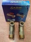 تصویر شیرپیسوار3/8برنجی 