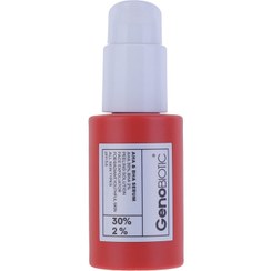 تصویر سرم آلفا و بتا هیدروکسی اسید ژنوبایوتیک 30 میلی لیتر Genobiotic AHA And BHA Serum 30 Ml