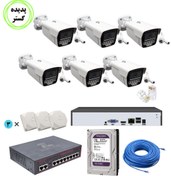 تصویر پک دوربین 6عددی پلاکخوان Lingotech MC_G5F POE Lingotech MC_G5F POE