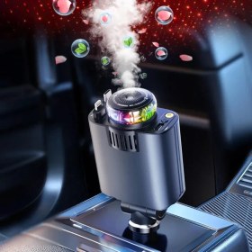 تصویر شارژر فندکی خودرو پنج کاره دارای خوشبو کننده (آگهی) 