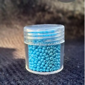 تصویر منجوق ژاپنی رنگ ابی روشن 