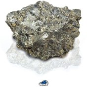 تصویر سنگ پیریت نمونه فوق العاده زیبا و ضلع دار و کمیاب S693 