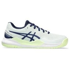 تصویر Asics بیا قطعنامه 9 گرم کفش تنیس کودکان زرد سبز 