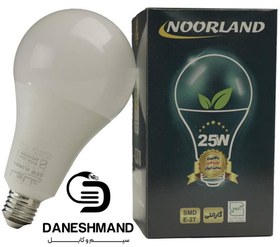 تصویر لامپ 25 وات برند نورلند 