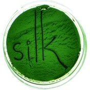 تصویر رنگ گریم صورت سبز تیره مدل Silk 