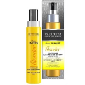 تصویر اسپری روشن کننده اورجینال برند John frieda مدل Sheer Blonde Renk Açıcı Sprey کد 773866026 