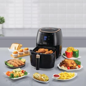 تصویر سرخ کن بلک اند دکر مدل AF5539 BLACK+DECKER AF5539-B5 Black & Decker Digital Air Fryer