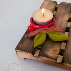 تصویر جاشمعی اناری یلدایی 