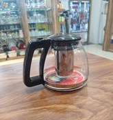 تصویر قوری پیرکس چای ساز حجم 1 لیتری 