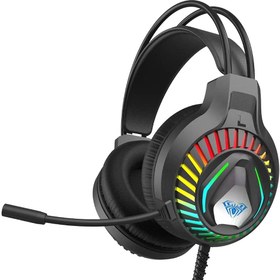 تصویر هدفون مخصوص بازی آئولا مدل Aula S605 GAMING HEADPHONE MODEL Aula S605