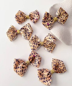 تصویر گیره پاپیون پلنگی 