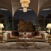 تصویر مبلمان سلطنتی ۷ نفره مصری 