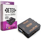 تصویر تبدیل تصویر VGA به AV دیتکس 