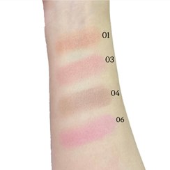 تصویر رژگونه تراکوتا دیمیتر – براقیت طبیعی و جلوه سالم روی گونه‌ها - D06 Dimiter Terracotta Blush – Natural Glow & Silky Finish