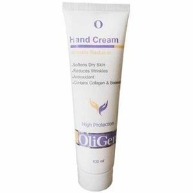 تصویر کرم نرم کننده دست با اثر ضد چروک 100میل الی ژن Oligen Hand Cream Wrinkle Reducer 100ml