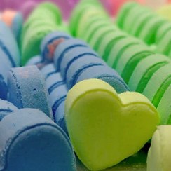تصویر کوکتل پدیکور ۷۰ گرمی طرح قلب 