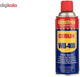 تصویر اسپری روان کننده و زنگ بر گتسان مدل WD-400 