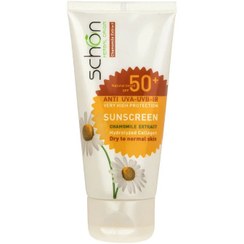 تصویر کرم ضدآفتاب رنگی طبیعی spf50 شون ۵۰ میل 