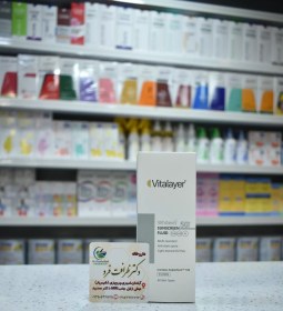 تصویر فلوئید ضد آفتاب ضد لک وایت ویت(بی رنگ) Vitalayer 