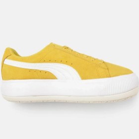 تصویر کتونی پوما مدل puma suede mayu yellow 