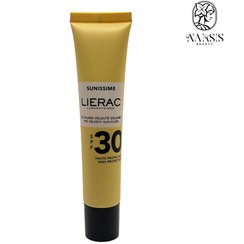 تصویر فلوئید ضد آفتاب سان ایسیم SPF 30 لیراک 40 میلی لیتر 