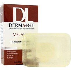 تصویر پن روشن کننده انواع پوست ملالیفت درمالیفت 100 گرم Dermalift Melalift Transparent Syndet Bar For All Skins 100gr