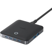 تصویر شارژر رومیزی انکر مدل A2155 توان ۱۳۰ وات با ۶ پورت 