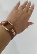 تصویر دستبند چرمی خاص کد3 