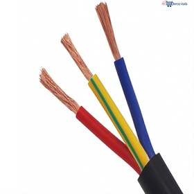 تصویر کابل برق افشان 3 در 1.5 (1.5×3) خراسان افشارنژاد Flexible cable 3*1.5 Khorasan Afsharnejad