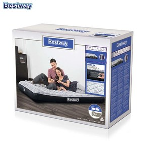 تصویر تشک بادی دو نفره بست وی با پمپ باد برقی Bestway 67836