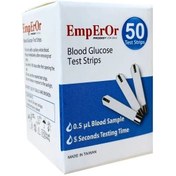 تصویر EMPEROR BLOOD GLUCOSE TEST STRIPS نوار تست قندخون امپرور 50عددی