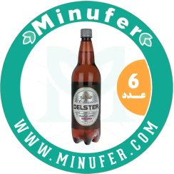 تصویر آبجو بدون الکل کلاسیک دلستر ۱ لیتری - باکس 6 عددی Delester Malt 1L