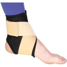 تصویر قوزک بند نئوپرن ساده طب و صنعت کد11300 Tebosanat Neoprene Ankle Support