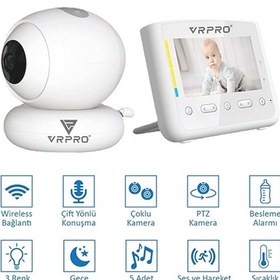 تصویر پیجر تصویری Wifi Baby Monitoring Camera With Lullaby Multi Camera Support - زمان ارسال 15 تا 20 روز کاری 