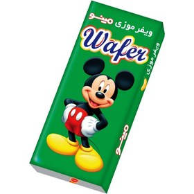 تصویر ویفر موزی مینو 13 گرمی 