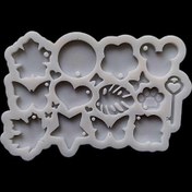 تصویر قالب سیلیکونی ۱۲ عددی اشکال 