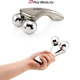 تصویر ماساژور دستی سه بعدی صورت و بدن 3D MASSAGER 3D massager AL-306