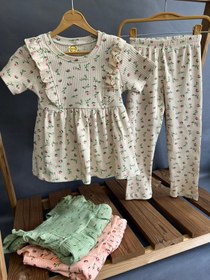 تصویر پیراهن شلوار دخترانه 