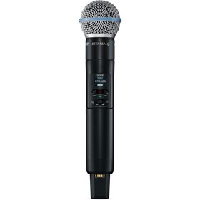 تصویر میکروفن بیسیم شور SHURE-SLXD4_BETA-58 Shure wireless microphone SHURE-SLXD4_BETA-58