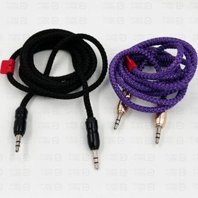 تصویر کابل AUX نویزگیر کنفی 2 متری 