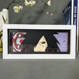 تصویر تابلو لایت باکس انیمه ای مادار ناروتتو | Naruto Madara Light Box 